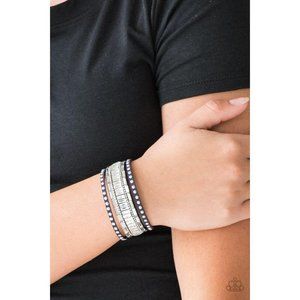 Rock Star Rocker - Blue Bracelet 4094